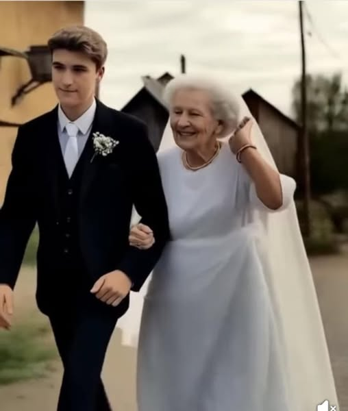 Poor young boy marries 70 Years old Woman, a week later he discovers
