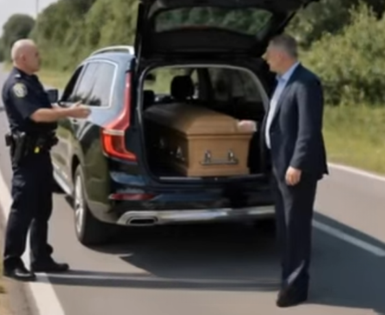 High-Speed Funeral Vehicle Pulled Over: What Officers Discovered Inside Sparked a Major Investigation