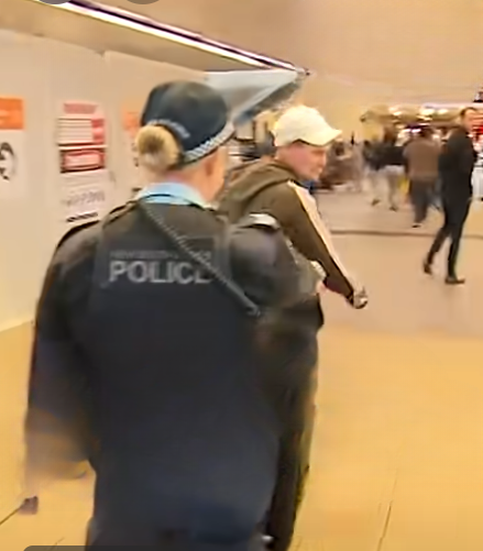 Dramatic Arrest at Sydney Train Station Leaves Commuters Stunned