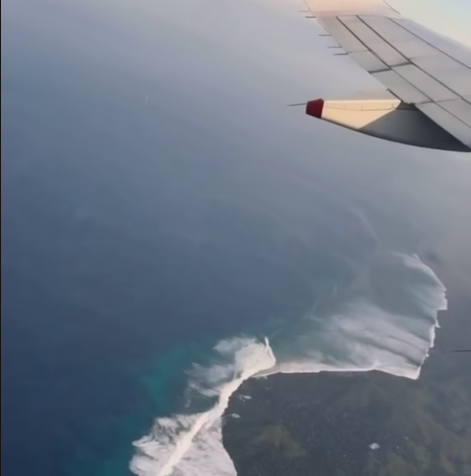 BREAKING: Passenger Captures Giant Wave Near Hawaii From Plane Window — Experts Investigating Possible Tsunami