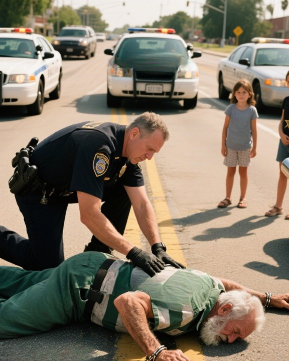 Elderly Man Forced to the Ground: A Community Outraged Over Police Treatment of 72-Year-Old During Routine Traffic Stop