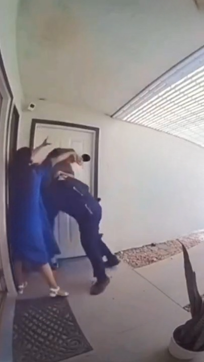 Hero Cop in Action: Officer Stops Sudden Attack, Saves Lives