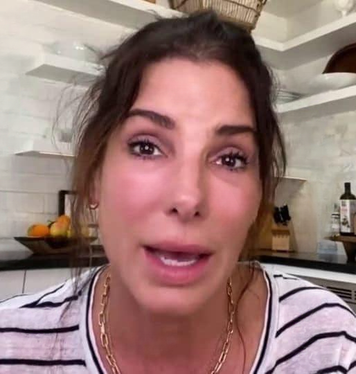 Our thoughts are with Sandra Bullock and her family during this challenging time
