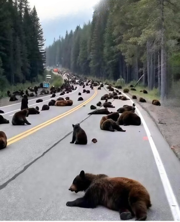 A Rare Encounter in Yellowstone: When Nature Reminds Us Who Truly Rules the Wild