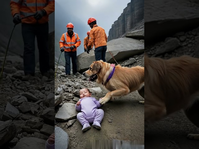 Courage and Compassion: The Extraordinary Rescue of a Baby by a Dedicated Team and Their Canine Hero